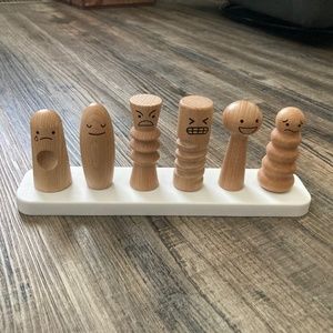 Lovevery Wooden Emotion Dolls
